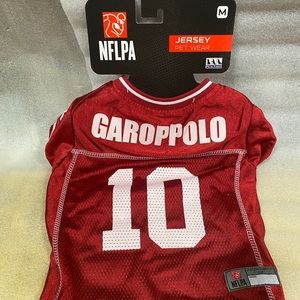 Jimmy Garopplo #10 San Francisco 49ers Dog Jersey
